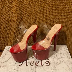 Hella Heels Chilli 8 inch Classic Stiletto
